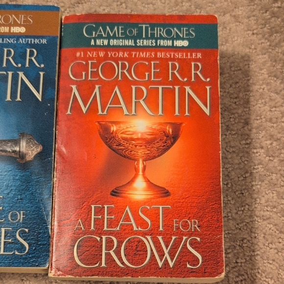 Game Of Thrones Book Set By George R R Martin USED - Picture 5 of 10